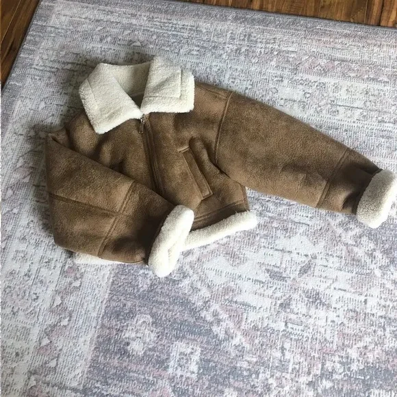 Mango Cropped Aviator Jacket - Picture 3 of 4